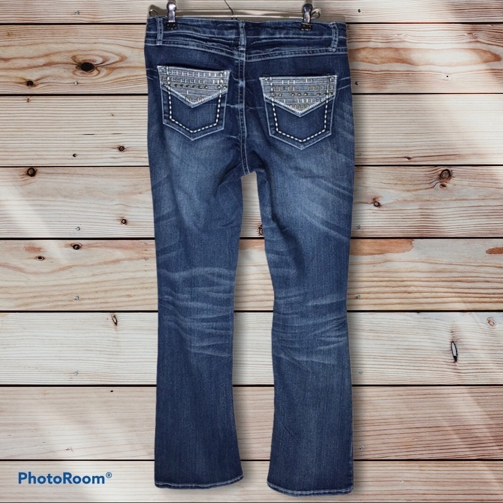 Revolt Jeans Women's Blue Boot Cut Jeans